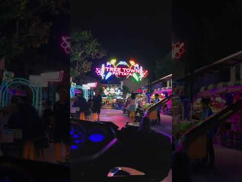 Pattaya Beach #tree Town #pattaya #night #bar #girls #le #pattayabeach #pattaya #beach #thailand