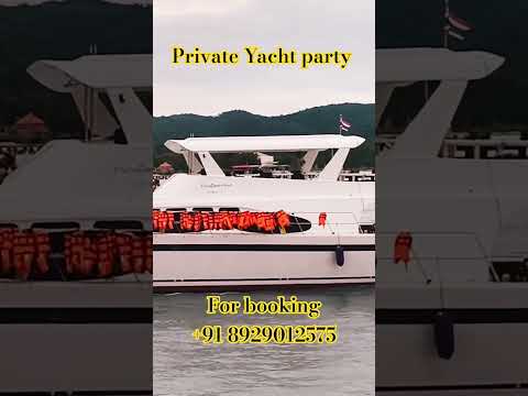 private Yacht party Pattaya #yachtlife #yachts #thailand #yachting #thai #party #ocean #boatparty